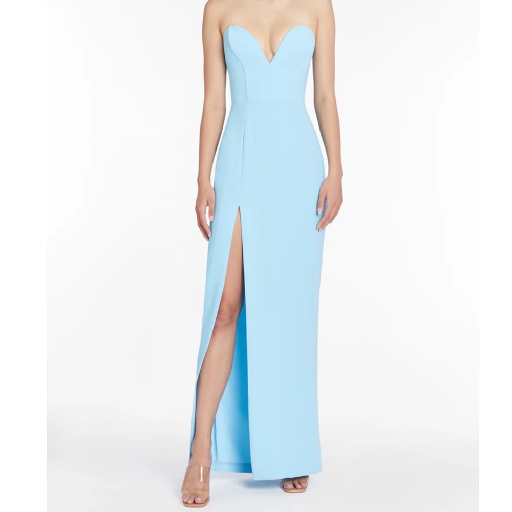 Amanda Upricahrd Cherri Gown Blue